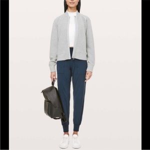 Lululemon On Repeat Jacket- Gray- Size 4